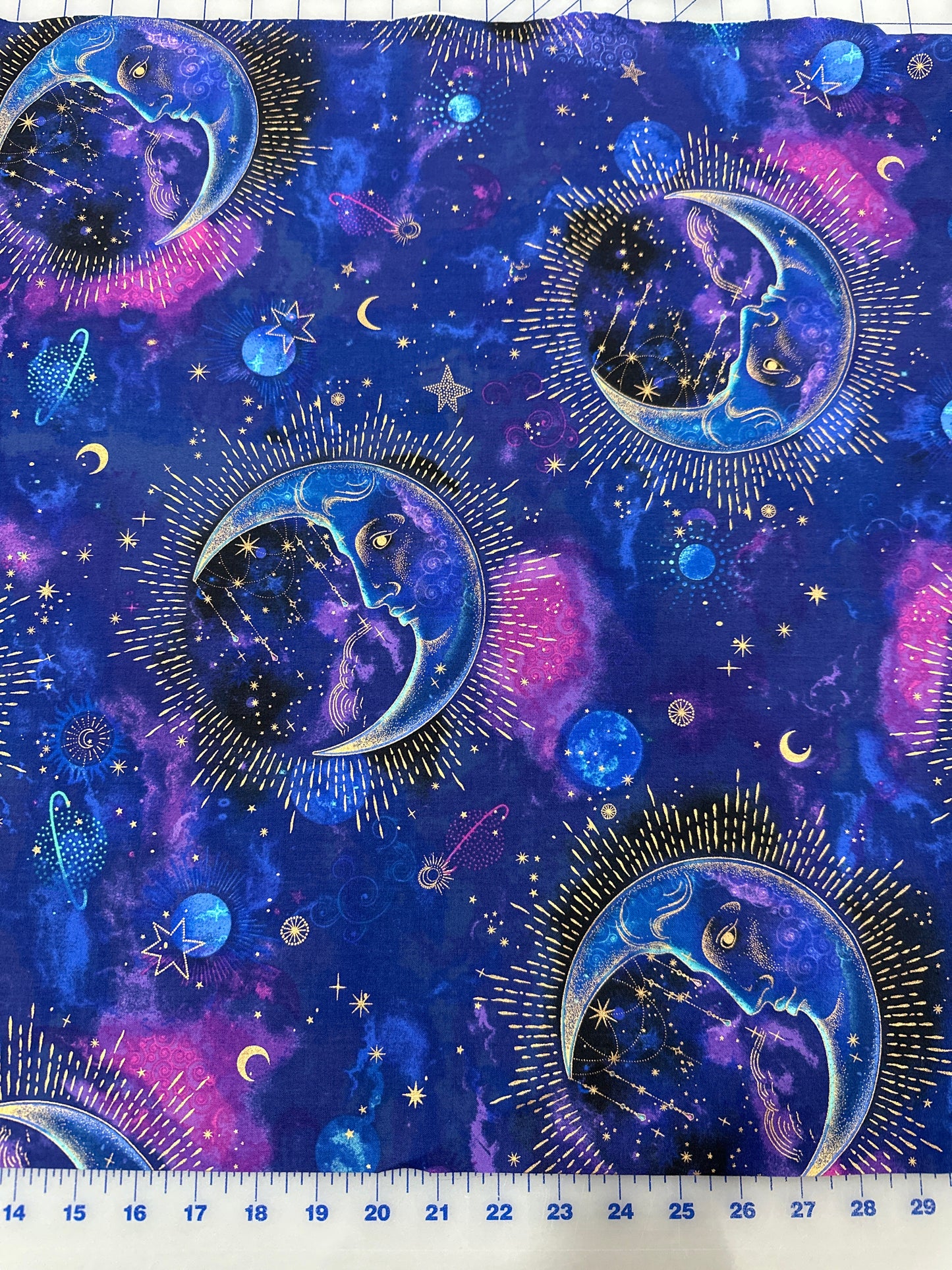 Cosmos Galaxy by Chong A Hwang for Timeless Treasures