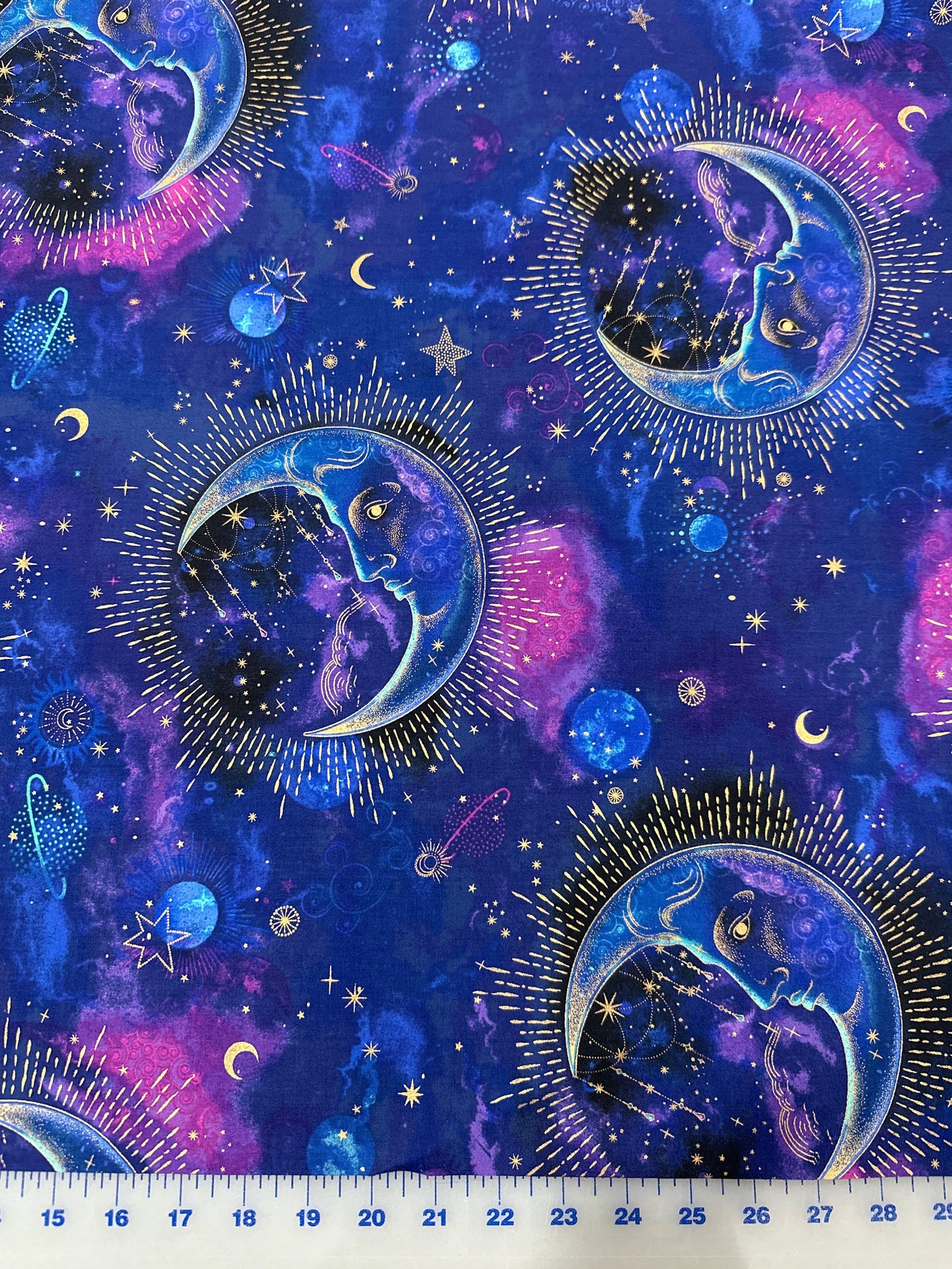 Cosmos Galaxy by Chong A Hwang for Timeless Treasures