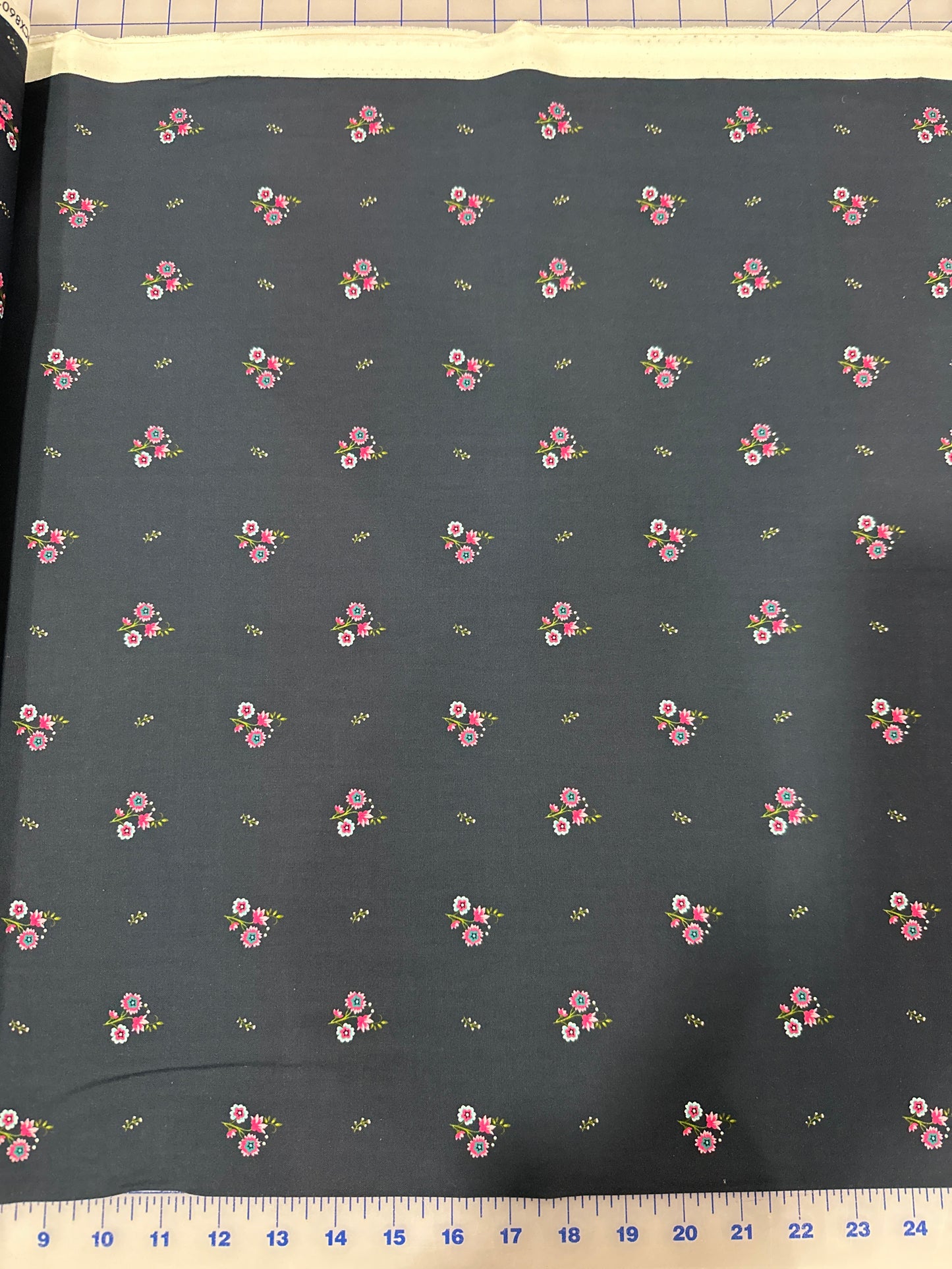 Provencial Bloom Navy by Michael Miller Fabrics