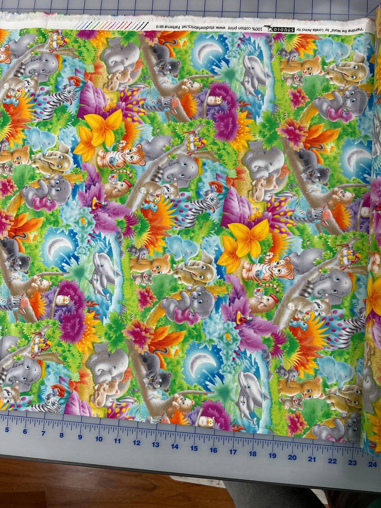 Painting the World by Lorena Avinci for Studio E Fabrics