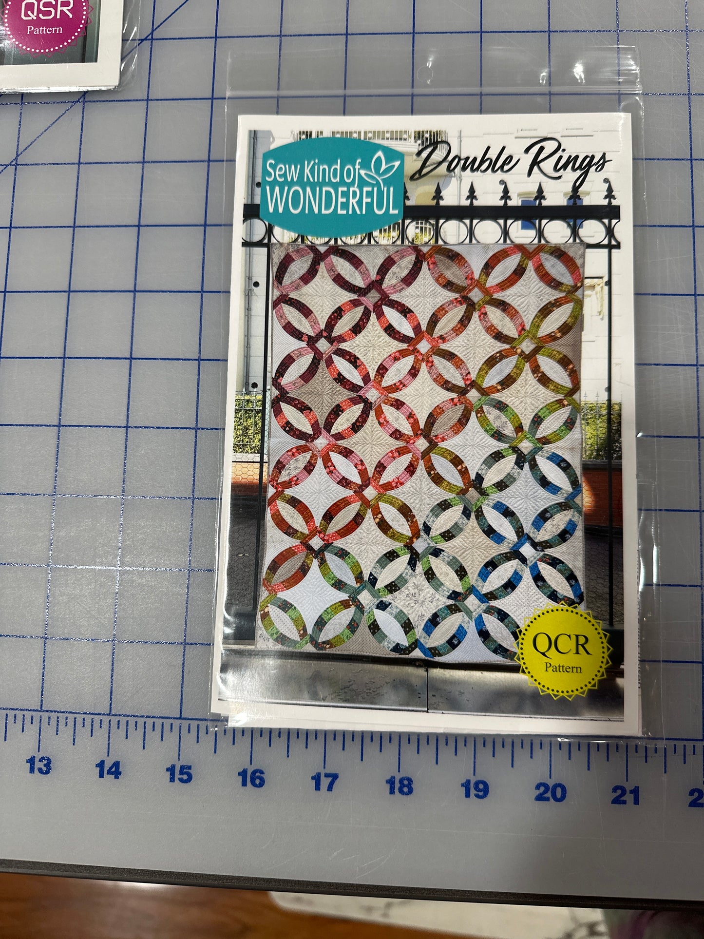 Sew Kind of Wonderful Double Rings pattern