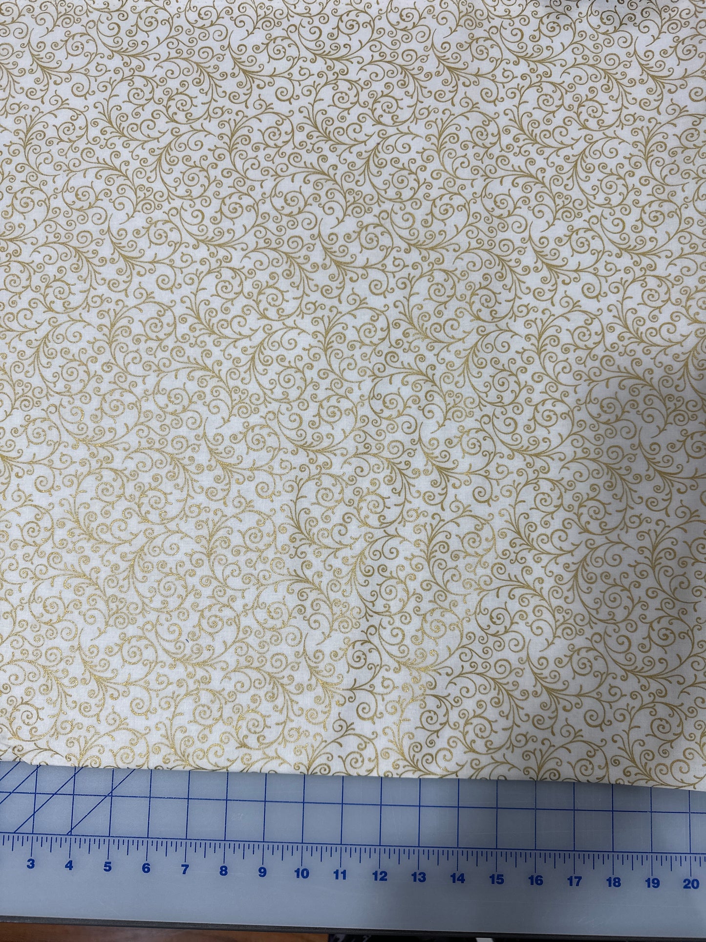 Holiday Flourish 15 Ivory by Robert Kaufman Fabrics