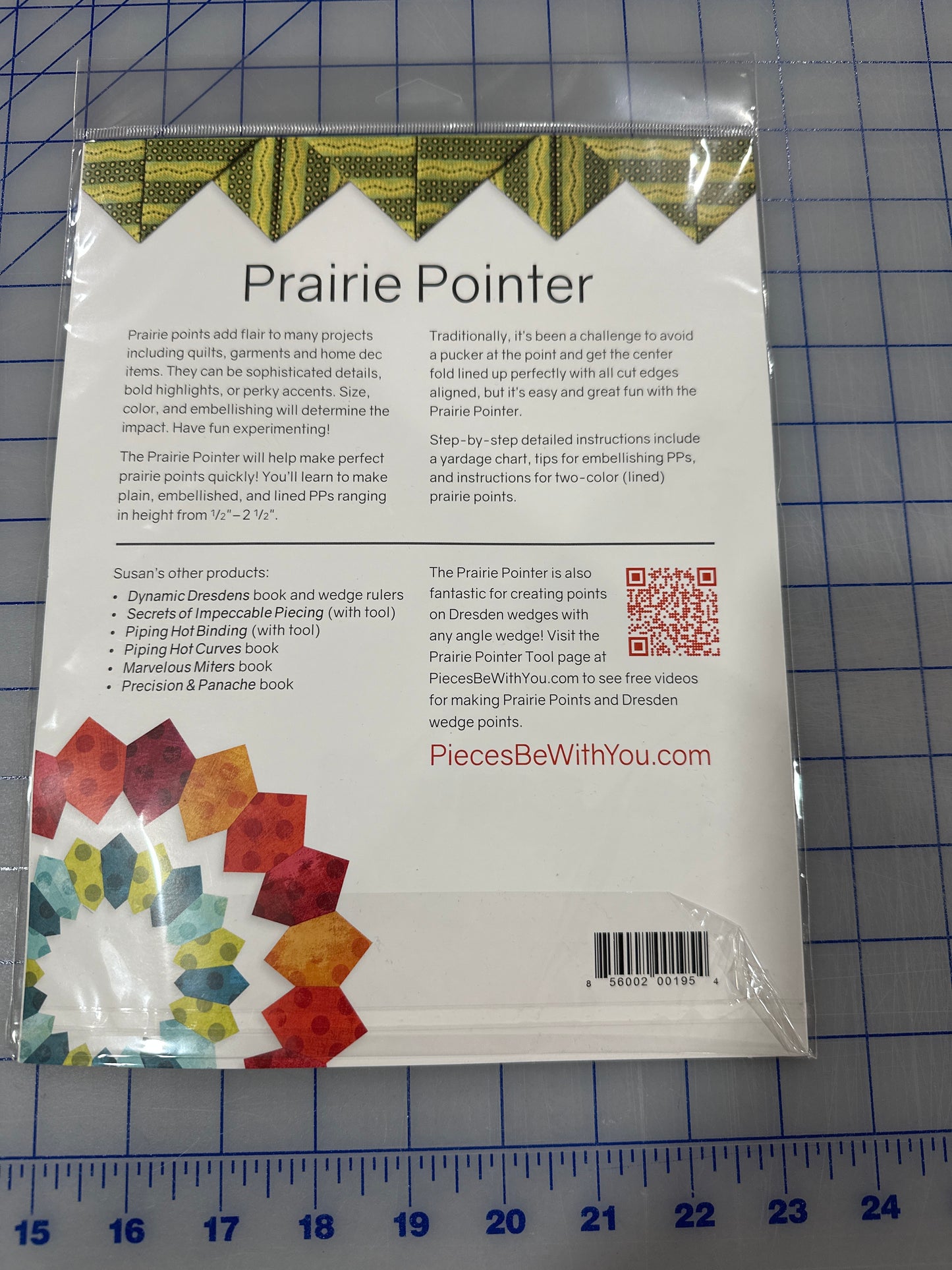 Prairie Pointer Ruler - Susan K Cleveland