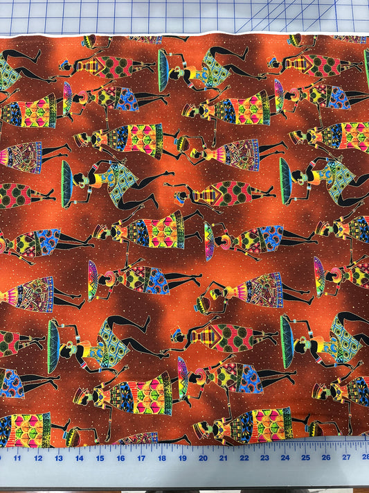 African Sunset by Chong A Hwang for Timeless Treasures