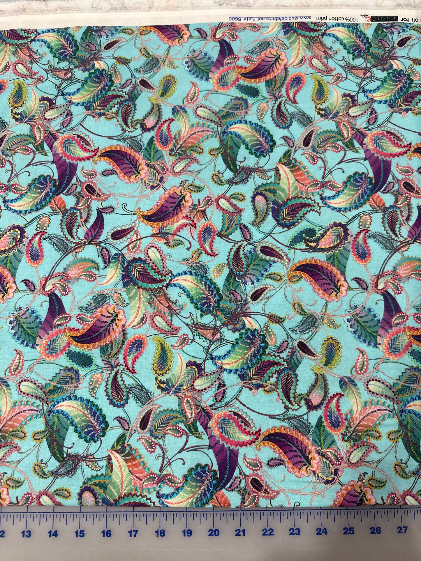 Blooming Paisley by Art Loft for Studio E Fabrics