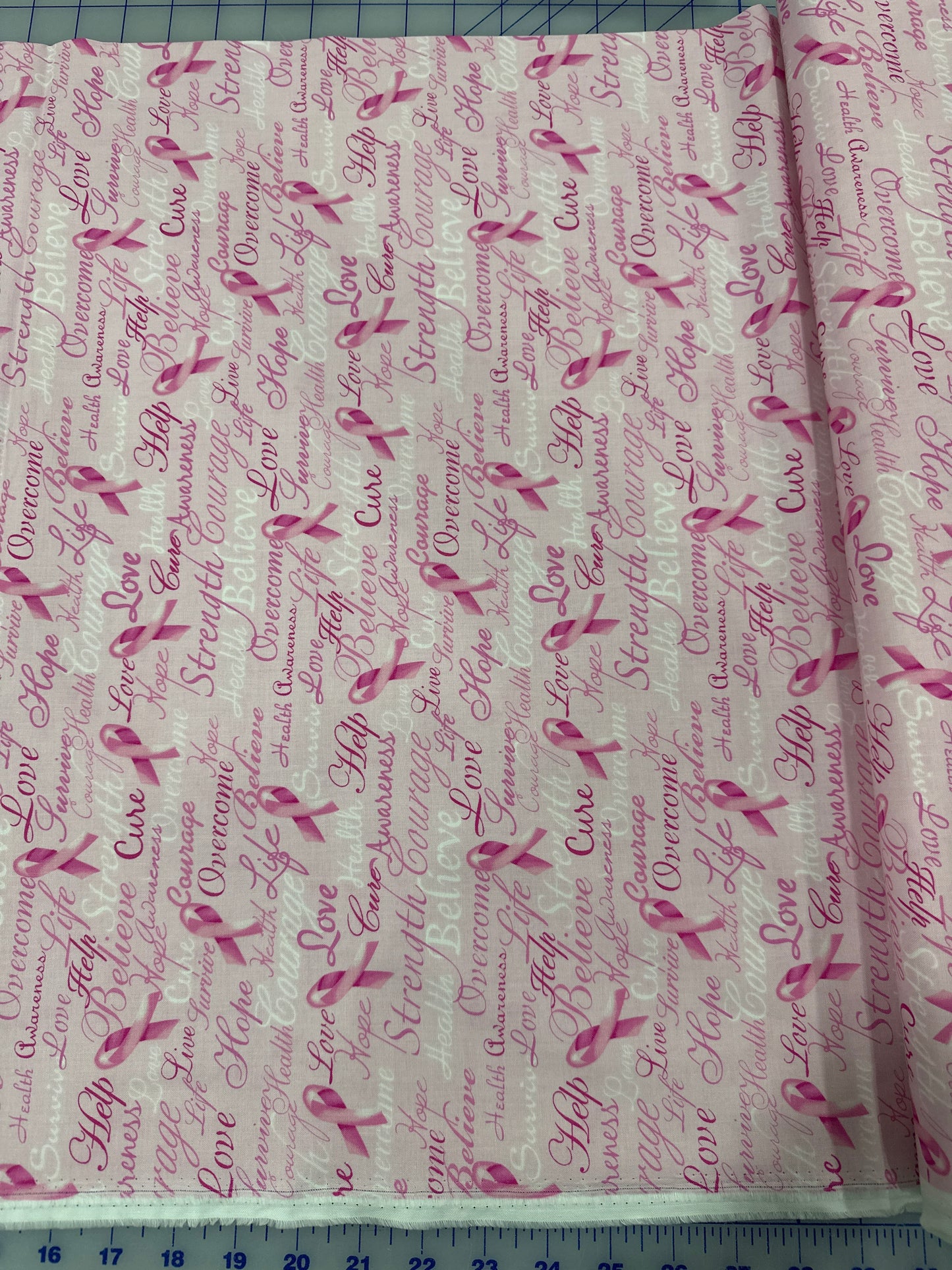 Gail - Breast Cancer fabric by Timeless Treasures