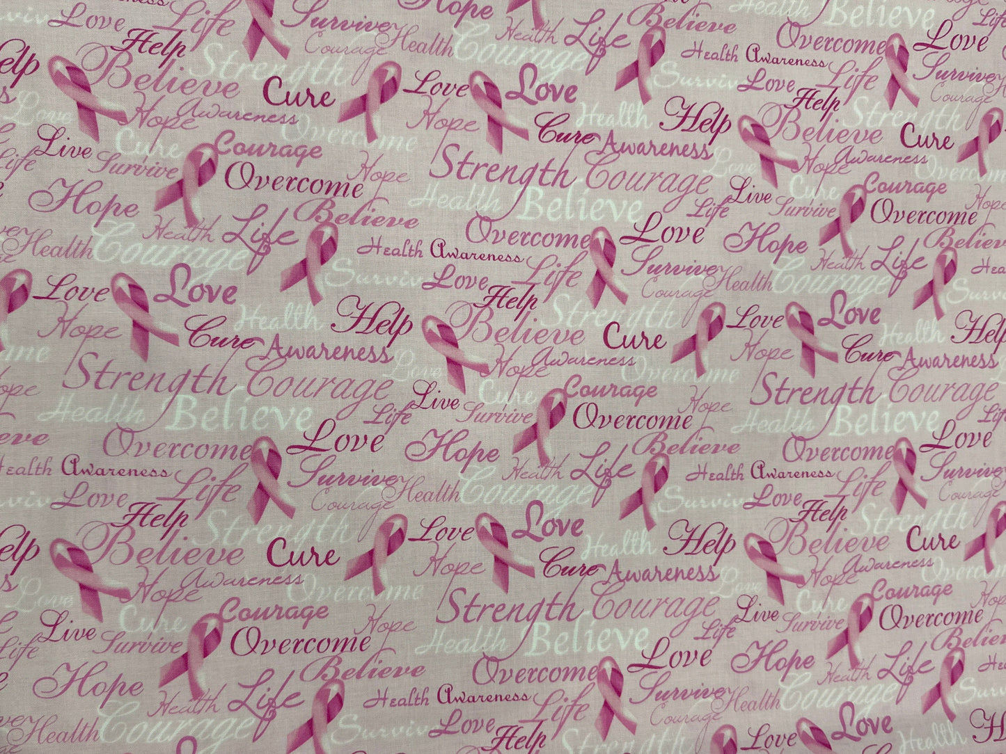 Gail - Breast Cancer fabric by Timeless Treasures