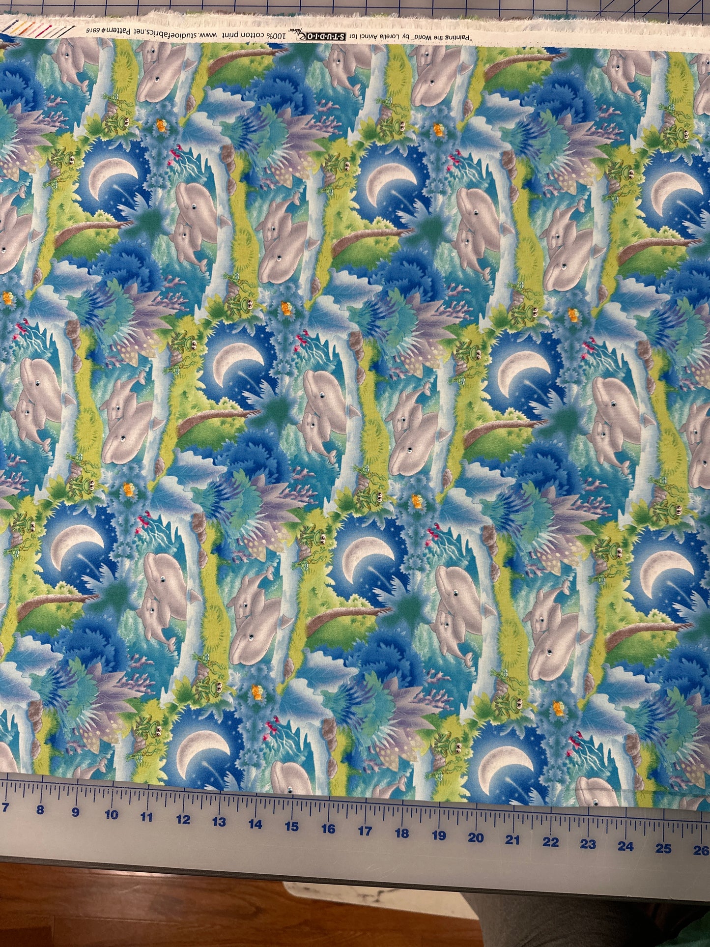 Painting the World by Lorena Avinci for Studio E Fabrics