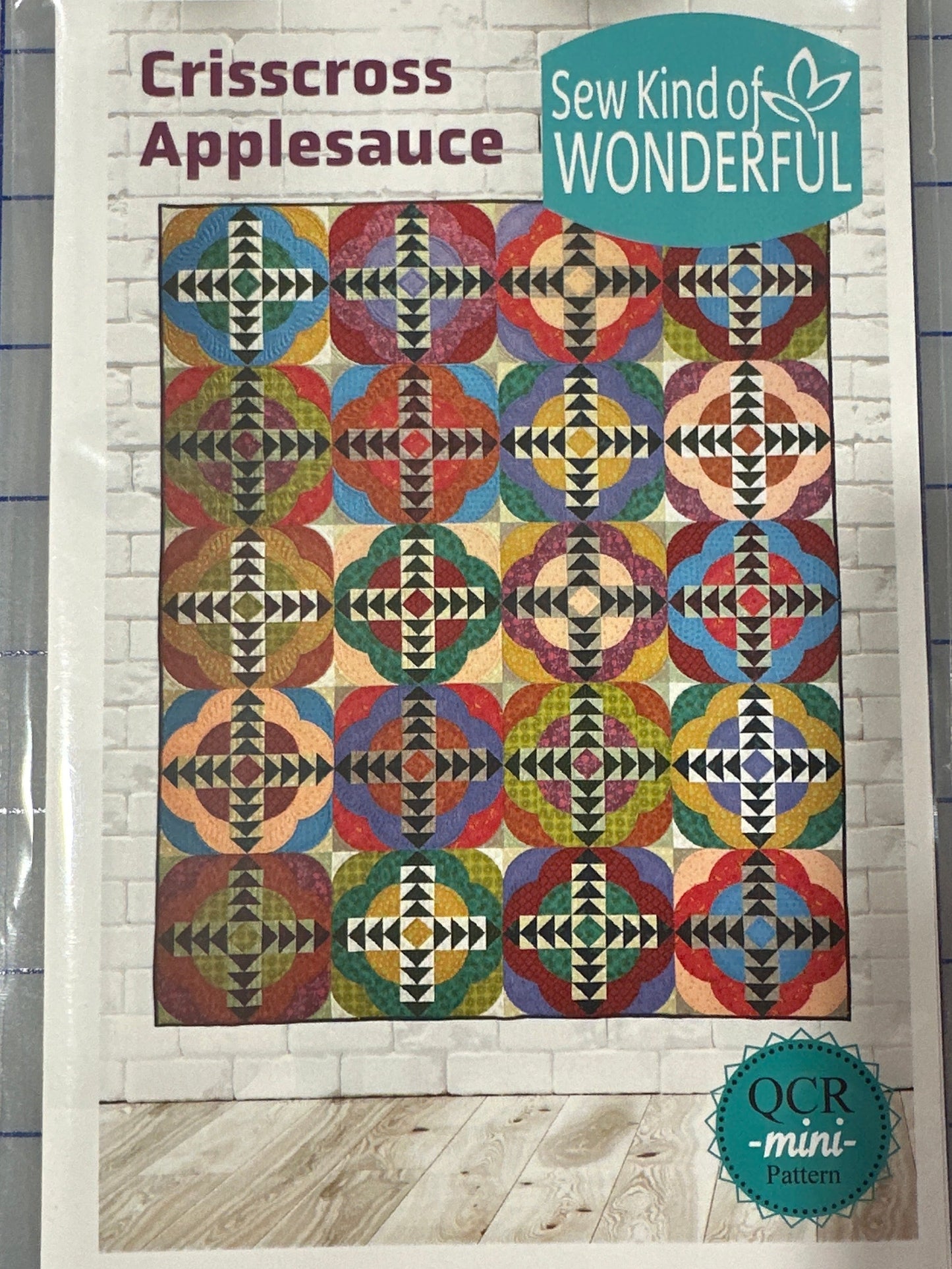 Sew Kind of Wonderful Crisscross Applesauce pattern