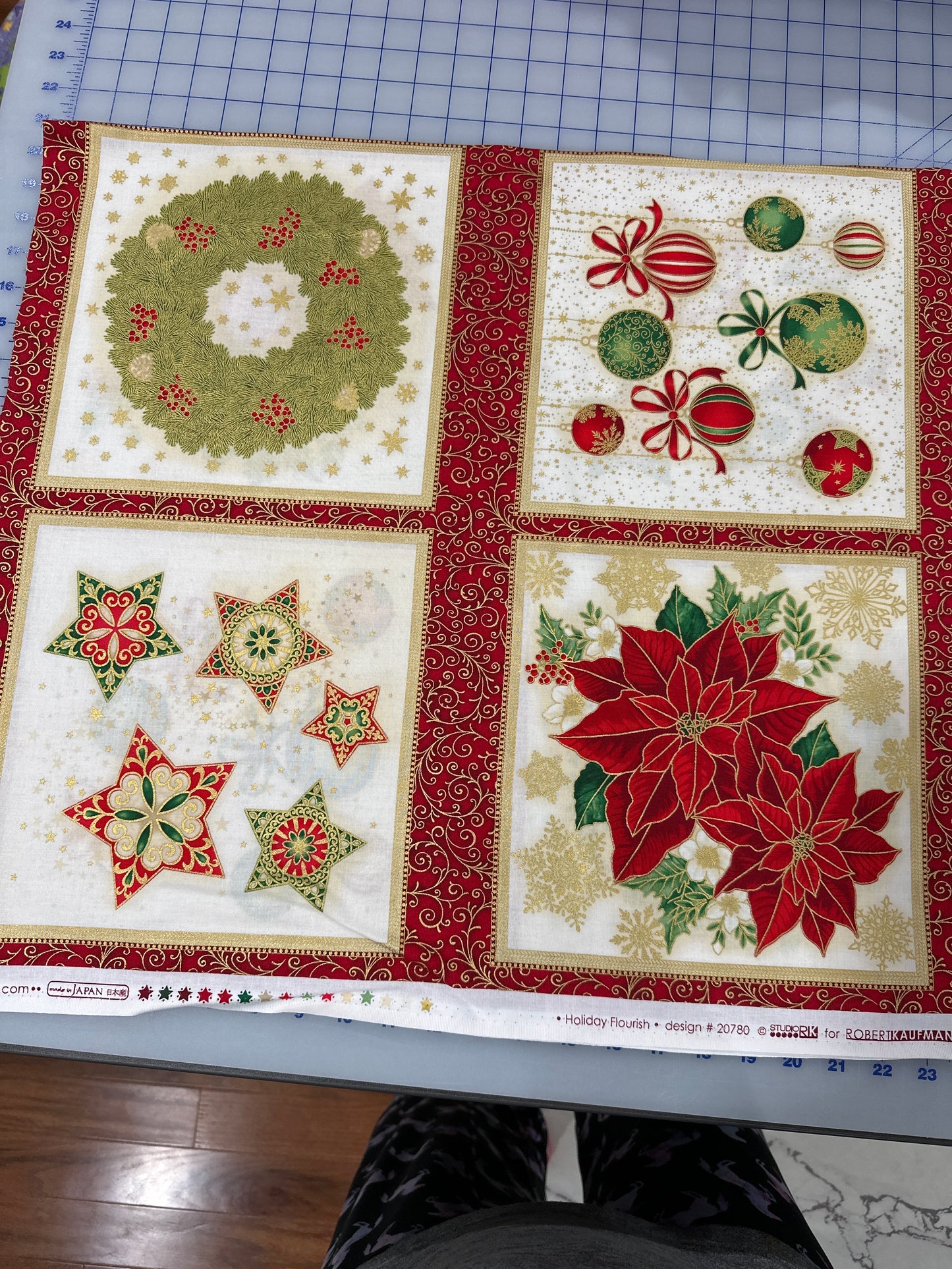 Holiday Flourish 15 Holiday panels