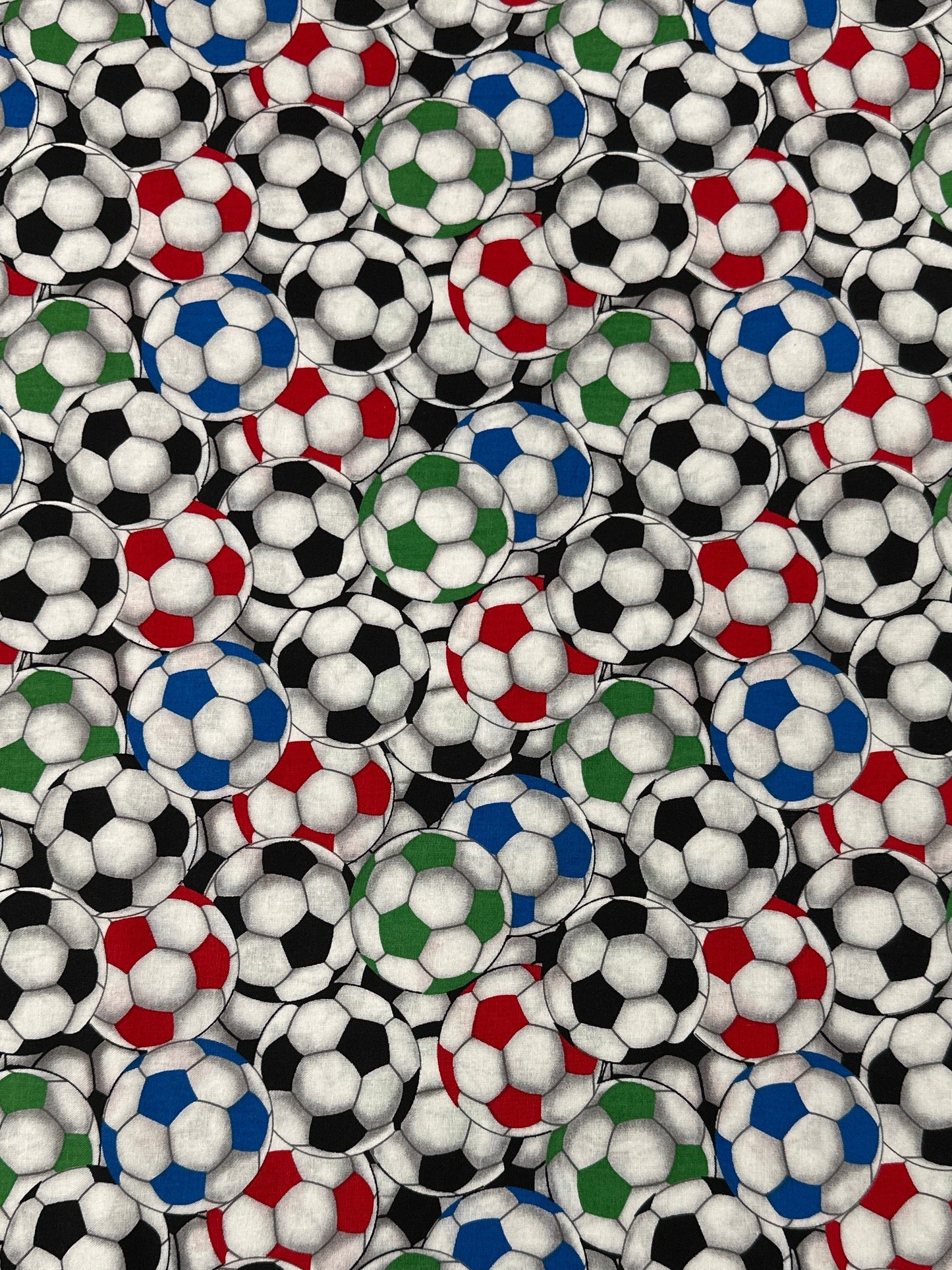 Packed Soccer Balls by David Textiles