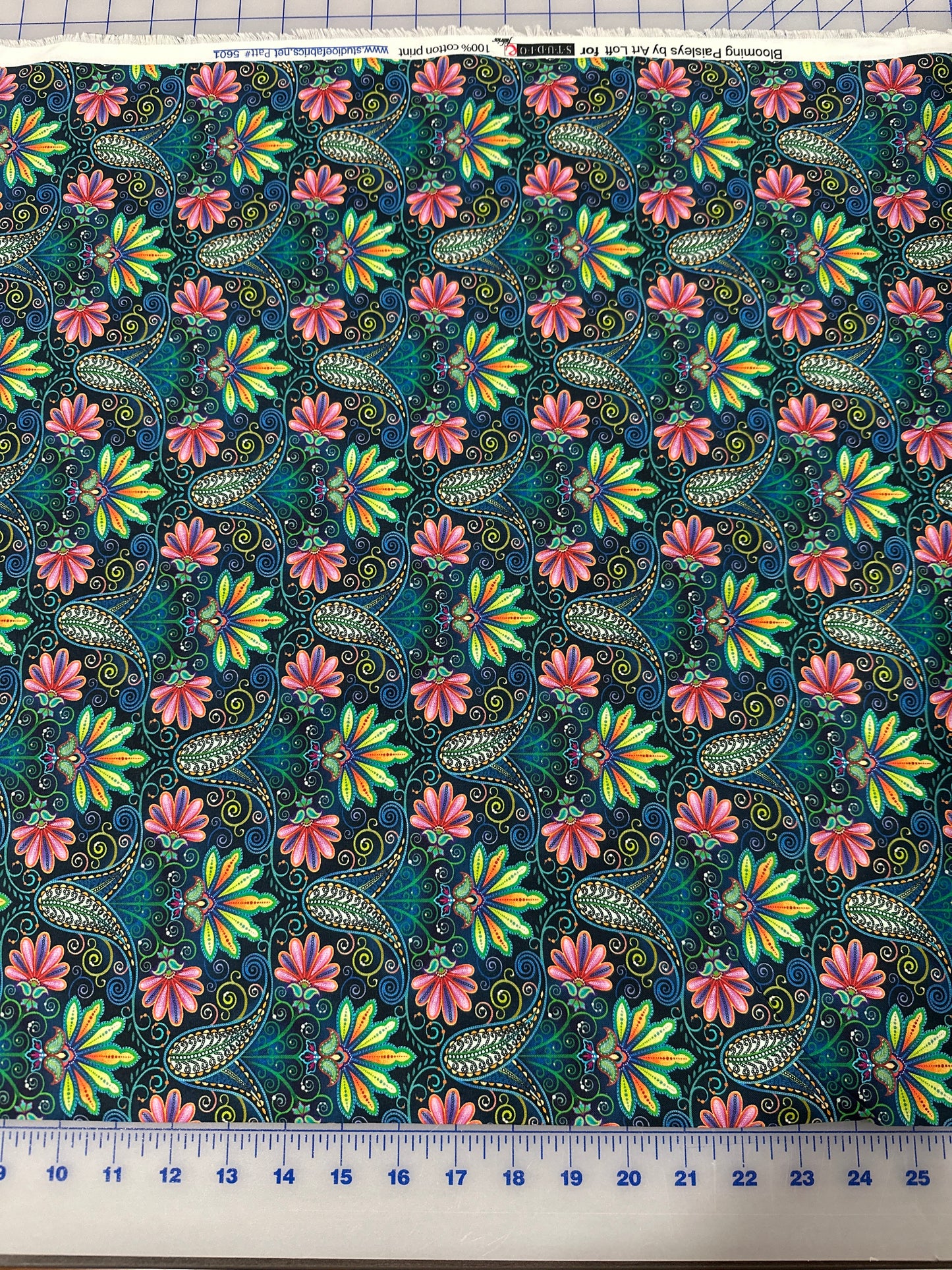 Blooming Paisley by Art Loft for Studio E Fabrics