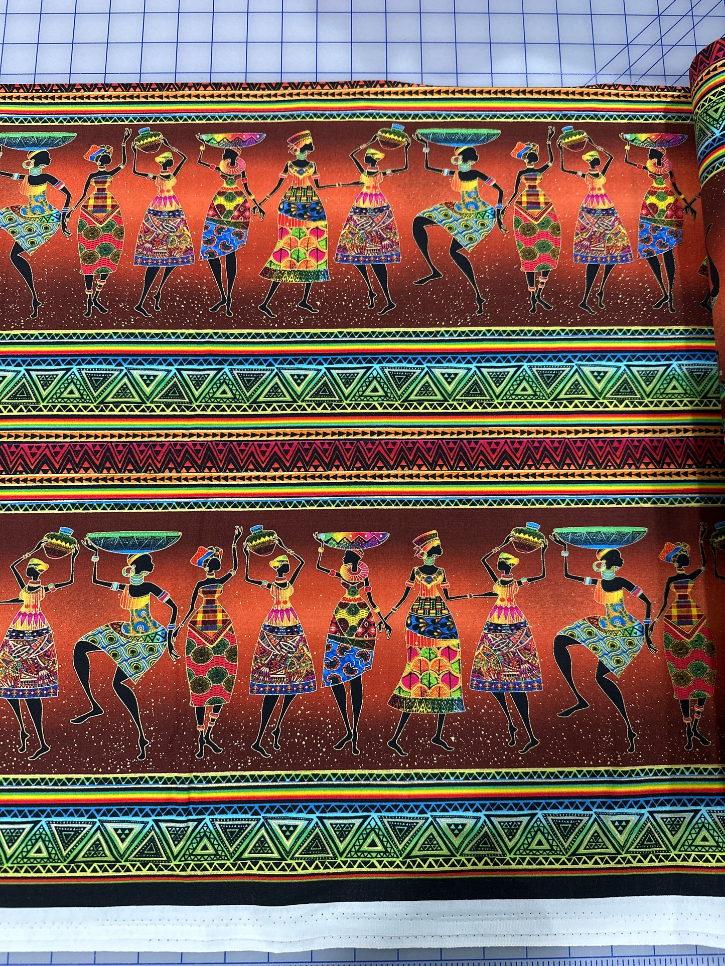 African Sunset by Chong A Hwang for Timeless Treasures