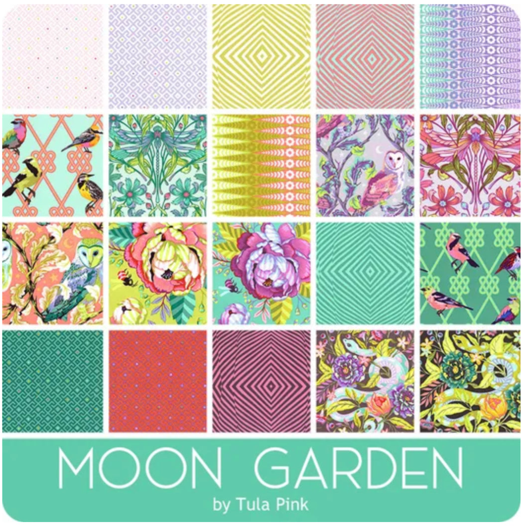 Moon Garden by Tula Pink for Freespirit Fabrics 10” Squares