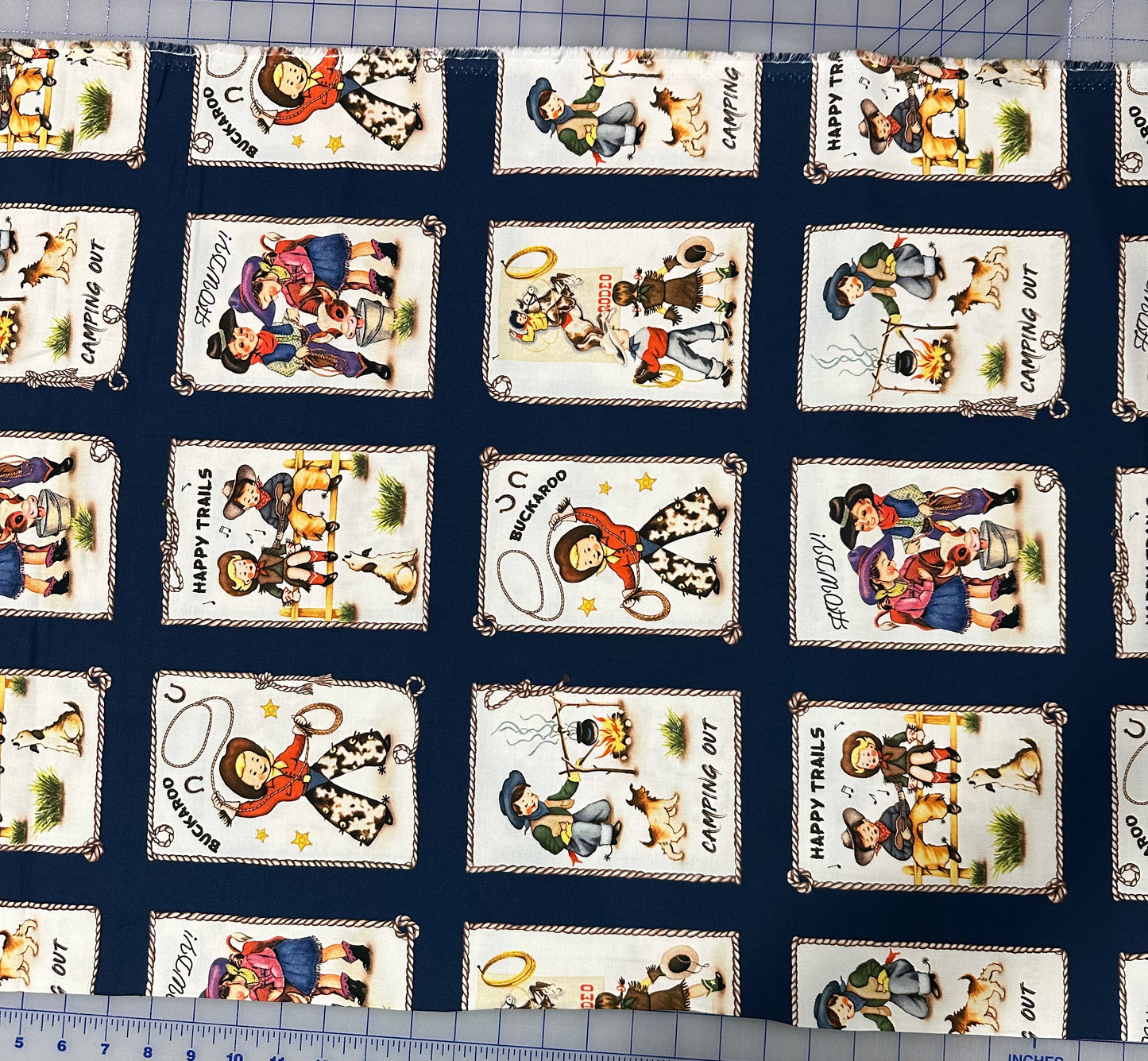 Courtney Rodeo - Home On The Range by Michael Miller Fabrics