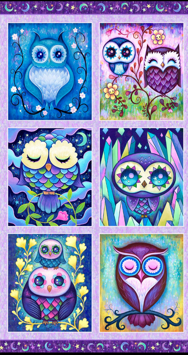 Hootie Patootie Collection Panel - P&B Textiles