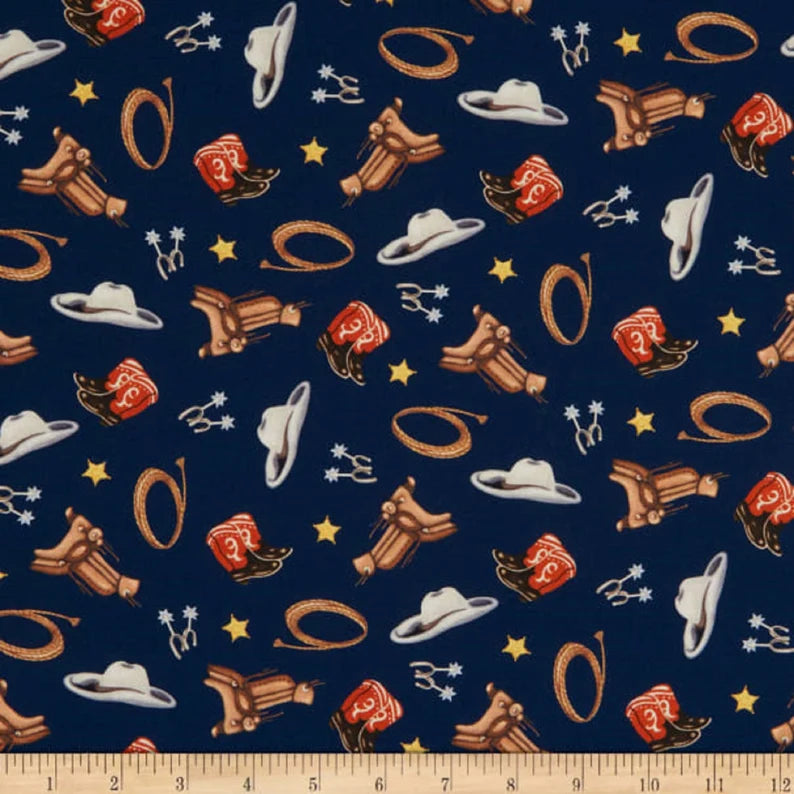 Courtney Rodeo - Home On The Range by Michael Miller Fabrics