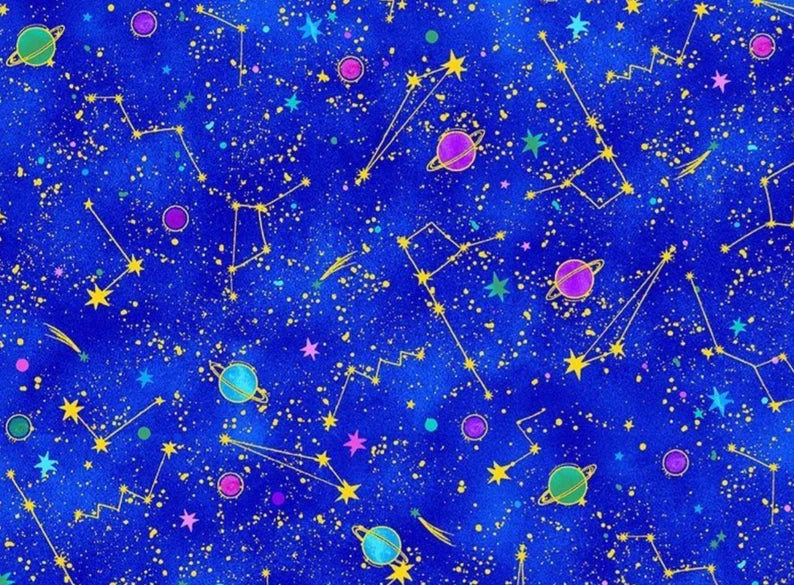 Cosmos by Chong A Hwang for Timeless Treasures