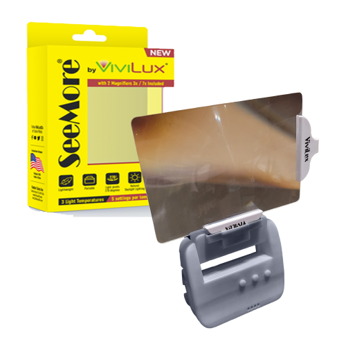 SeeMore ViviLux Hands Free LED Light Magnifier