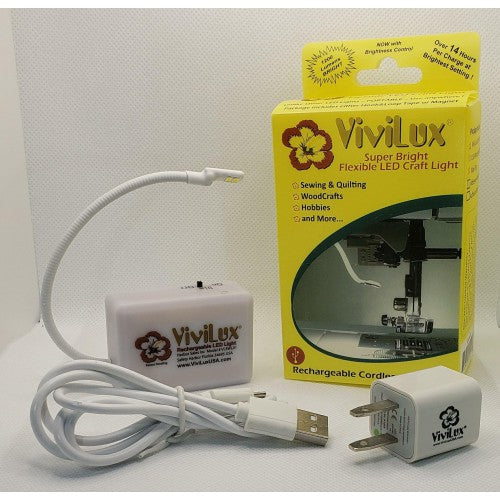 ViviLux Super Bright Flexible Craft Light - Velcro