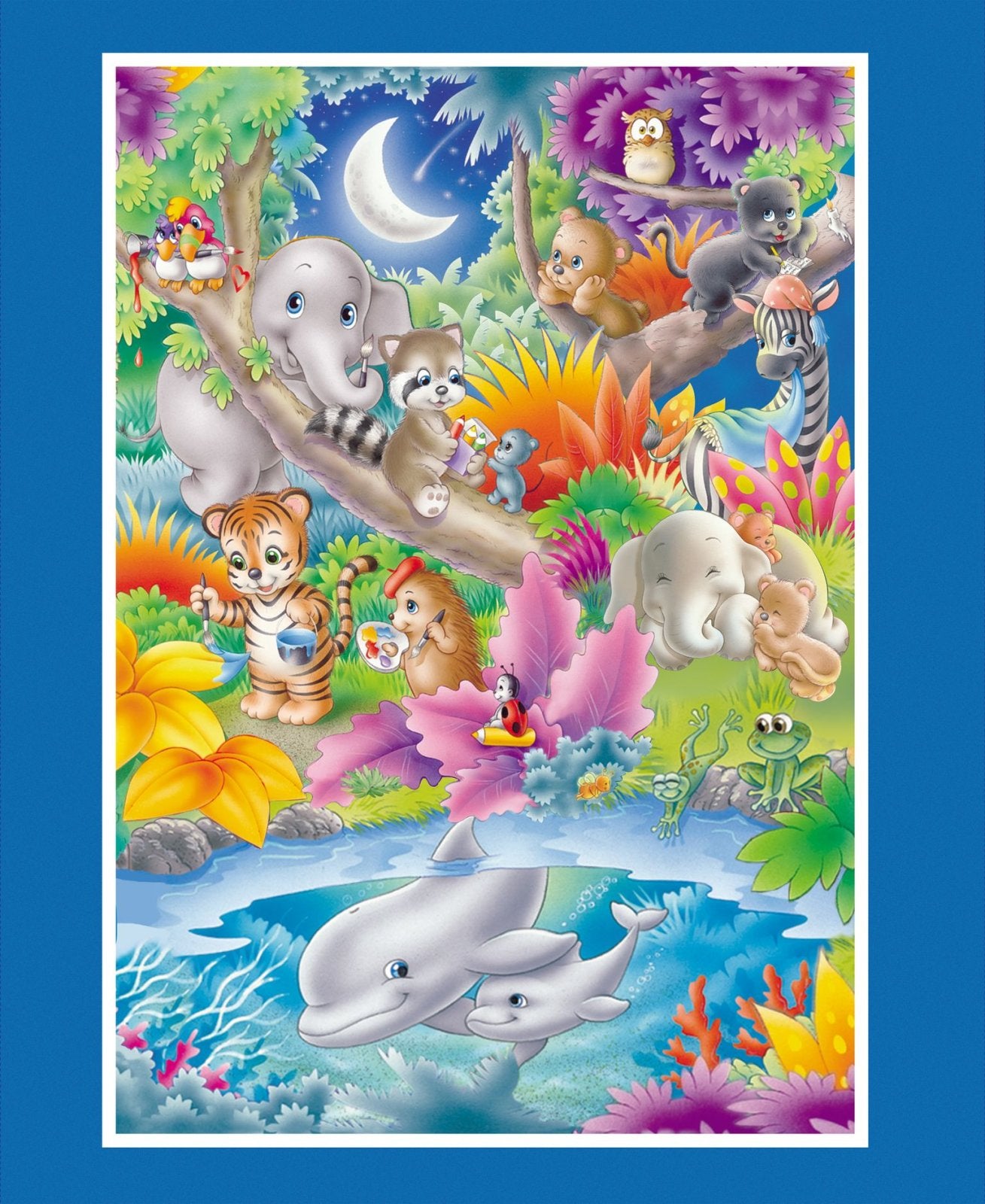 Painting The World by Studio E - Jungle Panel