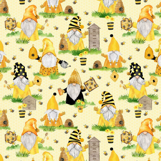 Yellow Beekeeper Gnomes
