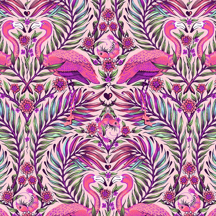 Pretty in Pink Dragon Fruit by Tula Pink