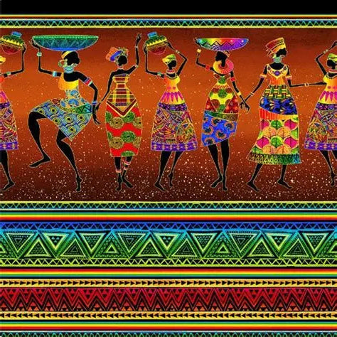 African Sunset by Chong A Hwang for Timeless Treasures