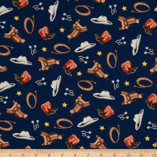 Courtney Rodeo - Home On The Range by Michael Miller Fabrics