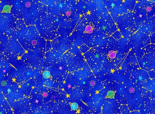 Cosmos by Chong A Hwang for Timeless Treasures