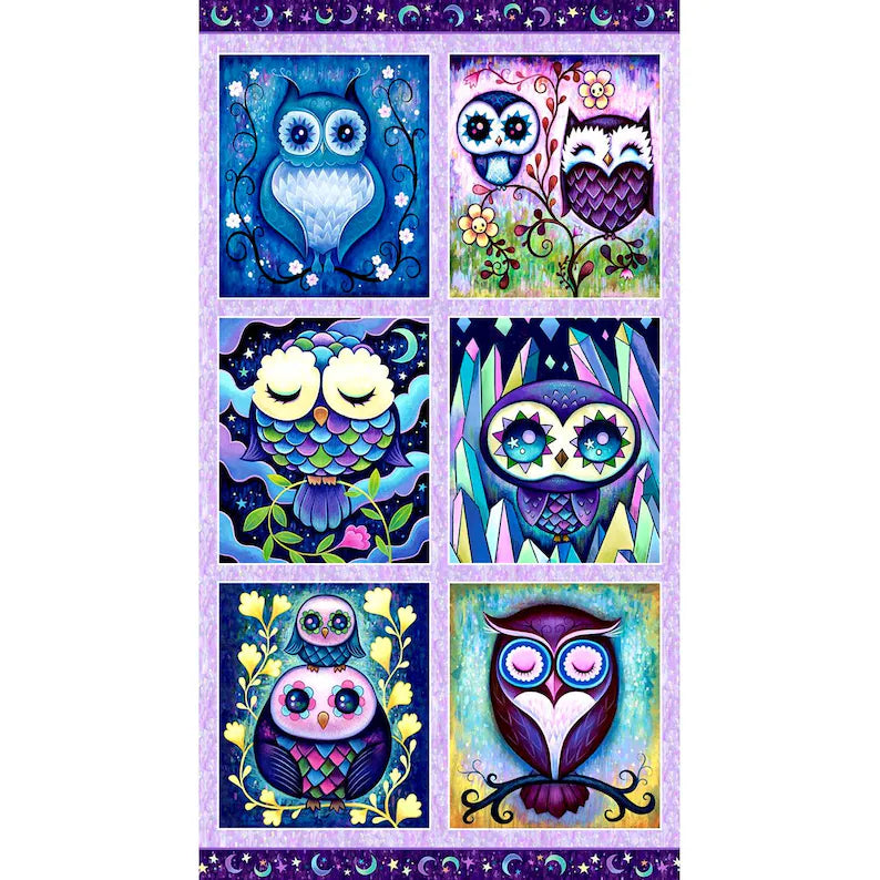 Hootie Patootie Collection Panel - P&B Textiles