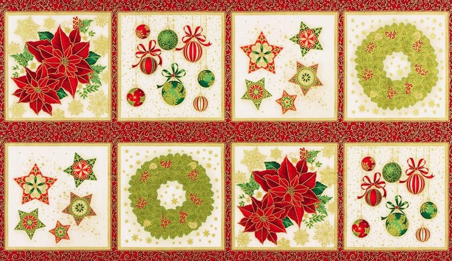 Holiday Flourish 15 Holiday panels